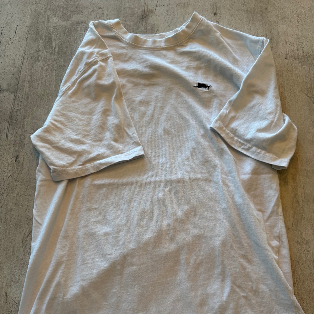 Joe Marlin White T-Shirt - Men's M